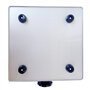 FreeTec Lab plate-forme en Acier inoxydable de levage support Rack Ciseaux Lab-lift Lifter, 20x20cm