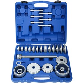 FreeTec - Kit d'outils de roulement de roue universels 31 pièces - Kit d'outils de montage - Extracteur de roulement de roue - E