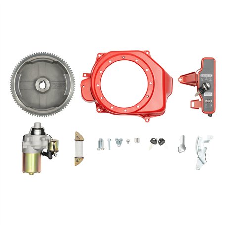 Volant d'inertie de démarreur moteur Flywheel Switch Kit de démarrage électrique pour Honda GX160 5