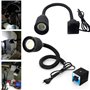Lampe de machine CNC 220 V avec pied magnétique - Lampe de travail LED flexible et étanche - Bras lumineux pour tourner, perceus