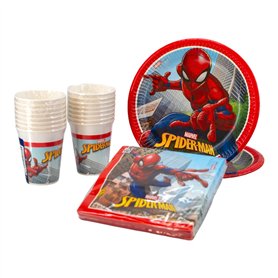 SPARKLERS CLUB Pack de fête Spiderman