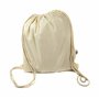 10 x Sac à Dos Coton Biologique Naturel épaisseur 100 grs. tam. 37 x 41 cm