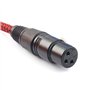 SiYear Câble microphonique asymétrique 3,5 mm mini jack 1/8" TRS mâle vers XLR femelle pour smartphone vers table de mixage stér