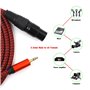SiYear Câble microphonique asymétrique 3,5 mm mini jack 1/8" TRS mâle vers XLR femelle pour smartphone vers table de mixage stér