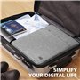 NIDOO 17 Pouces Housse Pochette de Protection Ordinateur Portable Sacoche Imperméable pour 17.3" Lenovo Ideapad 330/Thinkpad P73