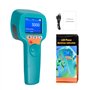 Stroboscope Numérique Portable 60-99999 FPM, Stroboscope LED sans contact YF-DT100B, Tachymètre Stroboscopique 1500 Lux avec écr