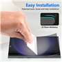 MiKoyi Protection D'écran Compatible avec Samsung Galaxy S23 Ultra 5G [2-Pack] TPU Flexible Film Protection D'écran Verre Trempé