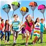 SFSSHUI Lot de 10 Jouets de Parachute Multi Couleur pour Enfants - Mini Jouet de Loisirs Jeté à La Main pour Garçons Et Filles