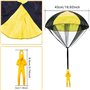 SFSSHUI Lot de 10 Jouets de Parachute Multi Couleur pour Enfants - Mini Jouet de Loisirs Jeté à La Main pour Garçons Et Filles