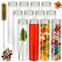 12 PCS Tubes à Essai en Plastique