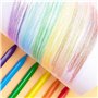 ZZRSYJ Coloriage Cire Craies, 18 couleurs Crayons pour Enfant, Crayons bebe Crayons lavables, Crayons triangulaires Crayons de T