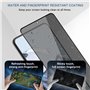 LanQii Verre Trempé Anti-Espion Compatible avec Xiaomi 12T 5G, [2+2 Pièces] Film Protection Ecran Confidentialité + Caméra Arriè