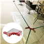 Lot de 4 pinces à angle droit de 90 degrés réglables en bois pour le travail du bois, cadre photo en verre, aquarium