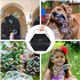 VIRFUN Machine à bulles en métal automatique professionnelle avec télécommande sans fil pour fêtes d'anniversaire, mariages et e