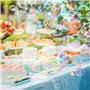 VIRFUN Machine à bulles en métal automatique professionnelle avec télécommande sans fil pour fêtes d'anniversaire, mariages et e