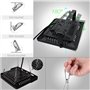 Relassy Lampe Horticole, 50W LED Croissance Plante, COB Culture Spectre Complet IP67 Imperméable, Grow Light avec 4 Crochets Et 