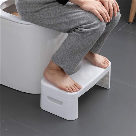 Tabouret de toilette pliable