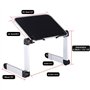 Pupitre Livre, Book Holder Stand Metal, Book Rest Pliable Portable, Support Livre Recette Cuisine, Support Lecture Porte Livre B