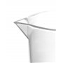 QWORK® 6 Pcs Bécher Gradué en Plastique Transparent 50ml 100ml 150ml 200ml 250ml 500ml pour Cuisine et Laboratoire