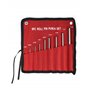 QWORK Jeu de 9 Chasses-Goupilles en acier renforcé 1.5mm - 8 mm | 1/16"-5/16" avec Sac de Transport