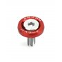 QWORK® 20 Paires M6 Rondelle Anodisé et Vis M6*20mm en Acier Inoxydable pour Pare-Chocs Garde-Boue de Voiture – Rouge