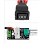 QWORK 1203BB 6V 12V 24V 3A 80W Contrôleur de Vitesse de Moteur DC (PWM) Contrôleur de Moteur Réversible Réglable