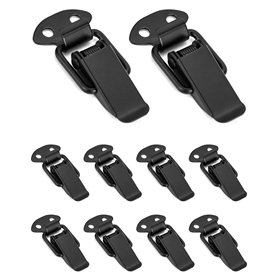 QWORK 10 Pièces Loquet à Ressort Bascule Acier Inoxydable