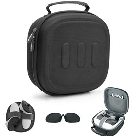 EUCARLOS Étui de Transport Rigide Compatible avec Meta Quest 3/Quest 2/Vision Pro