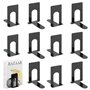 TOSAVGA 6 Paires(12 Pcs) Serre Livre