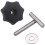 Lot de 4 vis de fixation pour rail - Boulons en T en acier inoxydable pour Multivan Bus Multivan T5/T6 7h5883084c