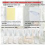 Aiitomg 2 Pièce Barres de Vitrage Extensible Tringle Rideau sans Percage Réglable Tringle a Rideau pour Fenetre PVC pour Rideaux