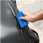 2PCS Film Scraper,Feutre bord raclette, Haute Qualité Felt Bord Raclette Durable Raclette de Film de Fenêtre,Autocollant Décalqu