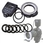 Meike Flash LED pour Lampe Macro FC-100 pour caméscope avec Appareil Photo Reflex Canon Nikon Pentax Olympus