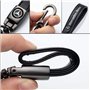 Auto Porte-Clé et Valve Pneu pour Mercedes Benz A C E S GLK CLA GLA GLC GLE CLS SLK AMG - Bouchon de Valve Noir