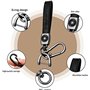 Auto Porte-Clé et Valve Pneu pour Mercedes Benz A C E S GLK CLA GLA GLC GLE CLS SLK AMG - Bouchon de Valve Noir