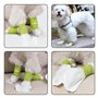 DHSBGWSX 20 Bottes Imperméables pour Chien À Double Sangle, 20 Bottes Imperméables pour Chien À Sangle Unique, Housses De Bottes