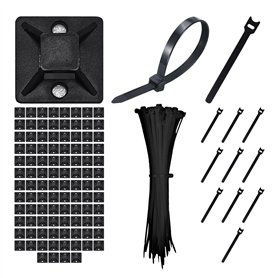 100 Pièces De Supports D'Attaches De Câble