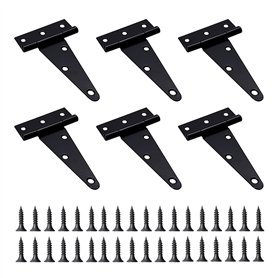 6 Charnières De Porte Avec 36 Vis