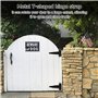 6 Charnières De Porte Avec 36 Vis, Charnières En Forme De T, Charnières De Porte De Jardin, Charnières De Porte Extérieure En Mé