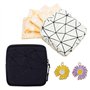 2 Pièces Sac De Rangement Pour Serviettes Hygiéniques