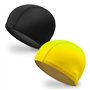 Lot de 2 bonnets de bain turban - Coupe élastique - Protection auditive - Imperméables - Pour soins capillaires - Antidérapants