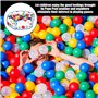 1 Pièce De Piscine À Balles pour Enfants, 1 Pièce De Balle Jouet Gonflable, Fosse À Balles pour Parc, Fosse À Balles Pliable, Fo