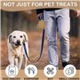 SLAXJNE Sac De Collation De Dressage De Chien 4 Pièces, Sac De Collation pour Animaux De Compagnie, Sac d'alimentation pour Chie