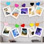 10 Clips En Bois D'Amour
