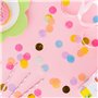 1 Nappe Arc-En-Ciel, 20 Papiers De Soie Arc-En-Ciel, 10 G De Confettis Arc-En-Ciel, Nappe Arc-En-Ciel De Fête, Nappe Rectangulai