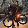 EHDWXVZM Réflecteur de Rayon 8 pièces, réflecteur de Rayon, décoration de Rayon de vélo, Film d'avertissement de Nuit, réflecteu