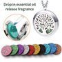 Lot de 100 feuilles de feutre colorées et dispersées pour diffuseur, huile essentielle, tampons d'aromathérapie, tampons de diff