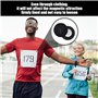 EHDWXVZM 8 Paires D'Aimants pour Numéro De Départ, Accessoires De Numérotation, Aimants pour Numéro De Marathon, Boucles De Fixa