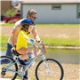 EHDWXVZM 1 paire de streamers de vélo pour enfants, 4 décorations de rayons, pompons de guidon de vélo, bandes de guidon, stream