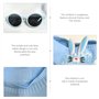 EHDWXVZM 1 Pièce De Lunettes De Soleil Pour Enfants Et 1 Pièce De Chapeau De Soleil Pour Enfants, Lunettes De Soleil De Protecti